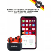 BeatBox PODS PRO 1 Wireless Charging Black-Red (bbppro1wcbr) (UA)