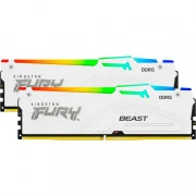 Kingston FURY 64 GB (2x32GB) DDR5 5200 MHz Beast RGB EXPO White (KF552C36BWEAK2-64) (UA)