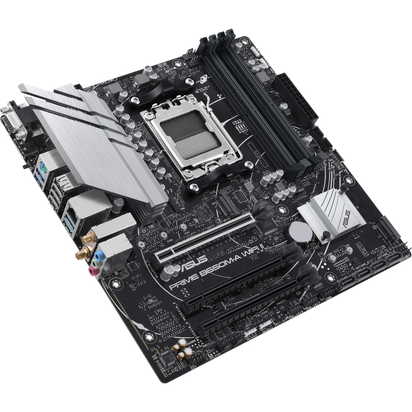 ASUS PRIME B650M-A WIFI II (UA) Поддержка процессоров AMD Ryzen 7000 серии