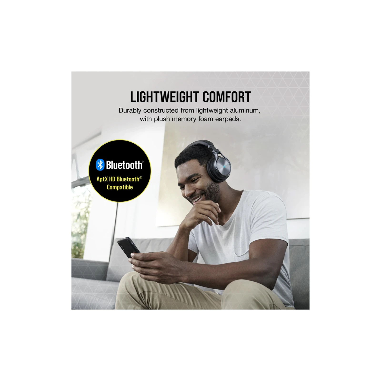 Corsair Corsair Virtuoso RGB Wireless XT (CA-9011188-EU) (UA) Назначение для ноутбука