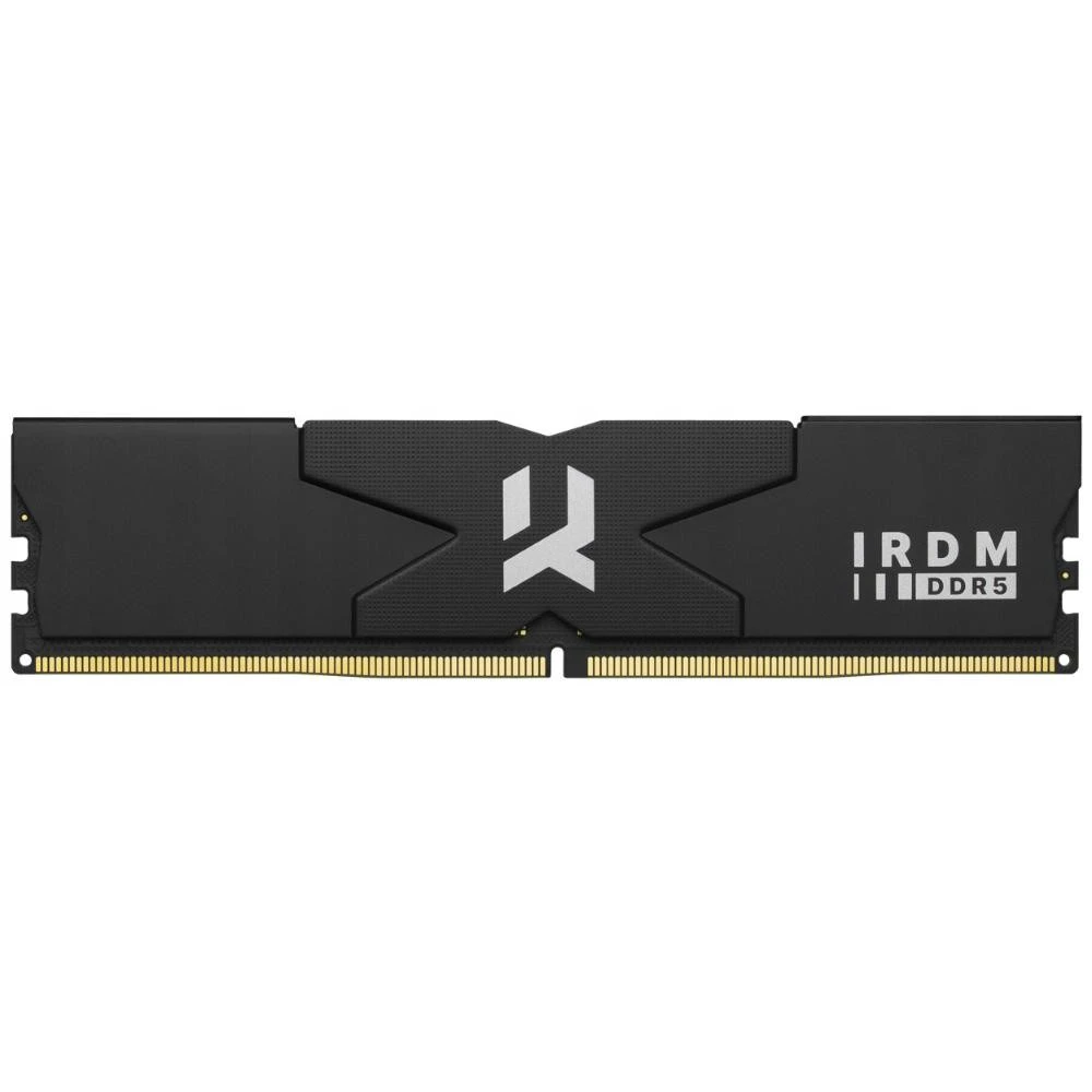 GOODRAM 64 GB (2х32GB) DDR5 6400 MHz IRDM Black (IR-6400D564L32/64GDC) (UA) Радіатори є