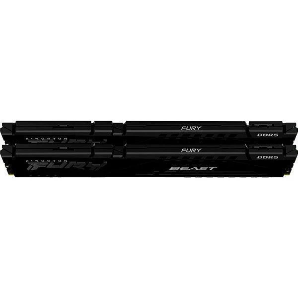 Kingston FURY 64 GB (2x32GB) DDR5 5600 MHz Beast Black EXPO (KF556C36BBEK2-64) (UA) Призначення Оперативна пам'ять для настільних комп'ютерів