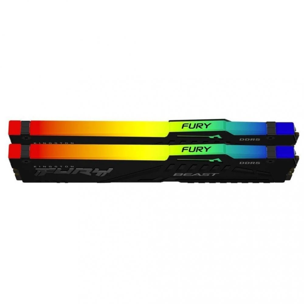 Kingston FURY 64 GB (2x32GB) DDR5 6000 MHz Beast RGB EXPO (KF560C36BBEAK2-64) (UA) Кількість планок у комплекті 2