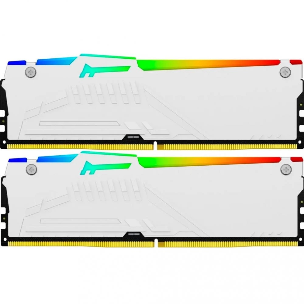 Kingston FURY 64 GB (2x32GB) DDR5 6000 MHz Beast RGB EXPO White (KF560C36BWEAK2-64) (UA) Количество планок в комплекте 2