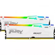 Kingston FURY 64 GB (2x32GB) DDR5 6000 MHz Beast RGB EXPO White (KF560C36BWEAK2-64) (UA)