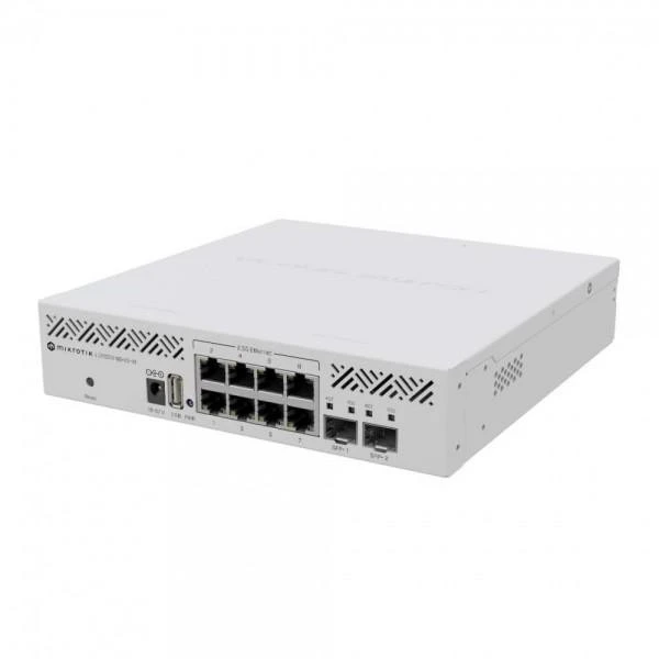 Коммутатор управляемый уровня 3 Mikrotik CRS310-8G+2S+IN (UA) Бренд: Mikrotik; Количество портов