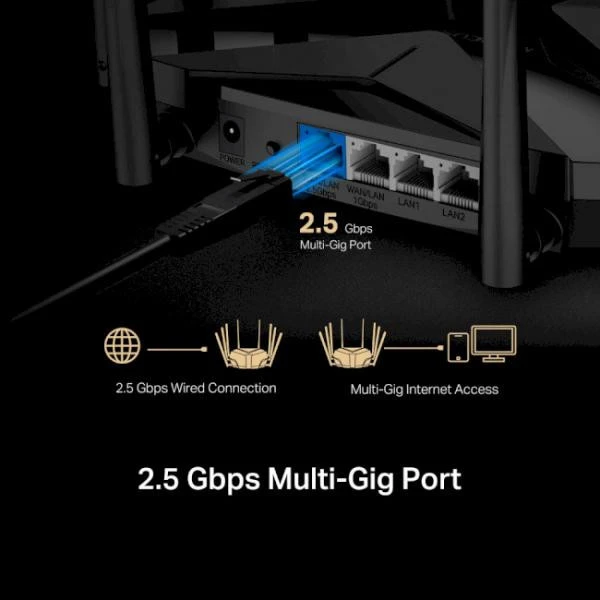 Mercusys MR90X (UA) Бренд: Mercusys; Стандарт: 802.11ax (WI-FI 6);