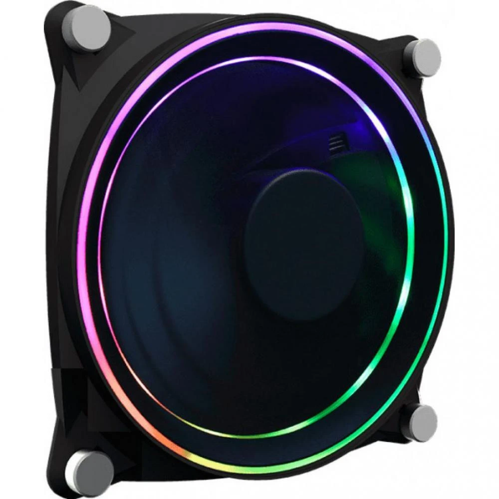Вентилятор GameMax Big Bowl Vortex RGB Dual Ring (GMX-12-DBB-WT) (UA) Разъем 3pin