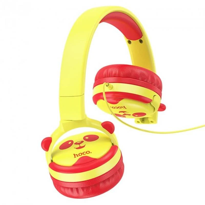 Навушники Hoco W31 Childrens Yellow-Red (W31YR) Тип підключення: дротове;