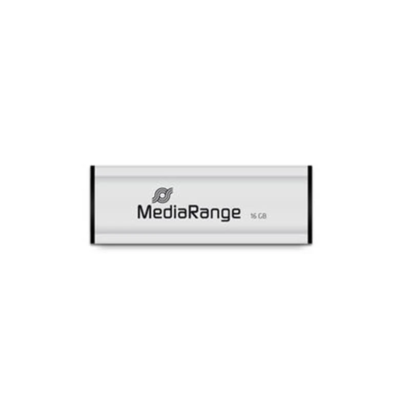 USB3.0 16GB MediaRange Black/Silver (MR915) (UA) Інтерфейс: USB 3.0; Об'єм пам'яті: 16