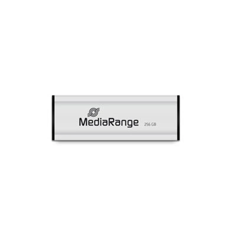 USB3.0 256GB MediaRange Black/Silver (MR919) (UA) Інтерфейс: USB 3.0; Об'єм пам'яті: 256