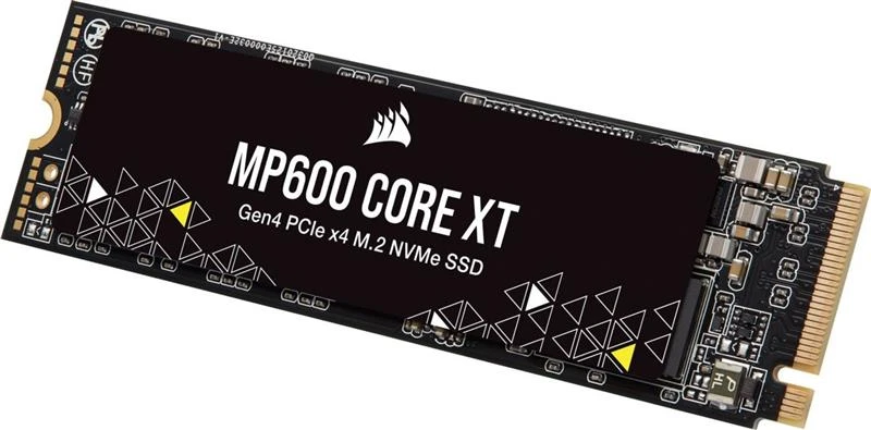 1TB M.2 NVMe Corsair MP600 Core XT M.2 2280 PCIe Gen4.0 x4 3D QLC (CSSD-F1000GBMP600CXT) Объем накопителя 1 ТБ