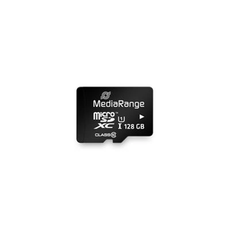MicroSDHC 128GB UHS-I Class 10 MediaRange R80/W10MB/s + SD-adapter (MR945) Тип карты microSDHC
