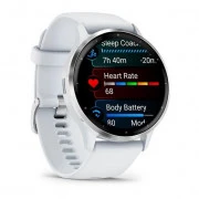 Garmin Venu 3 Slate S. Steel Bezel w. Black Case and S. Band (010-02784-00)