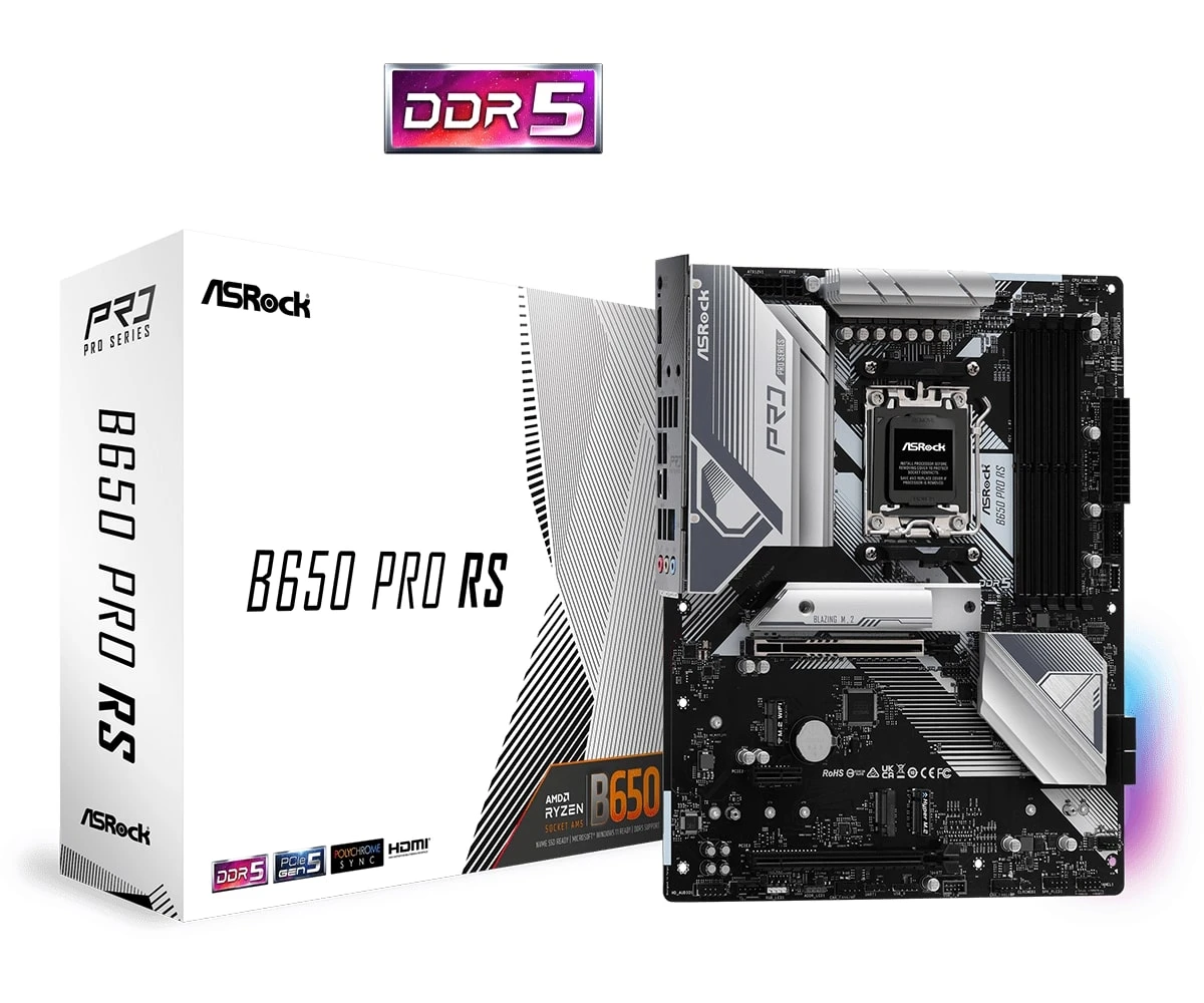 ASRock B650 PRO RS (B650_PRO_RS) (UA) По направлению: геймерская