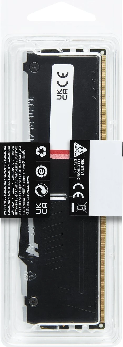 Kingston DDR5 5200 8GB Beast Black RGB (KF552C40BBA-8) (UA) Застосування: для ПК;