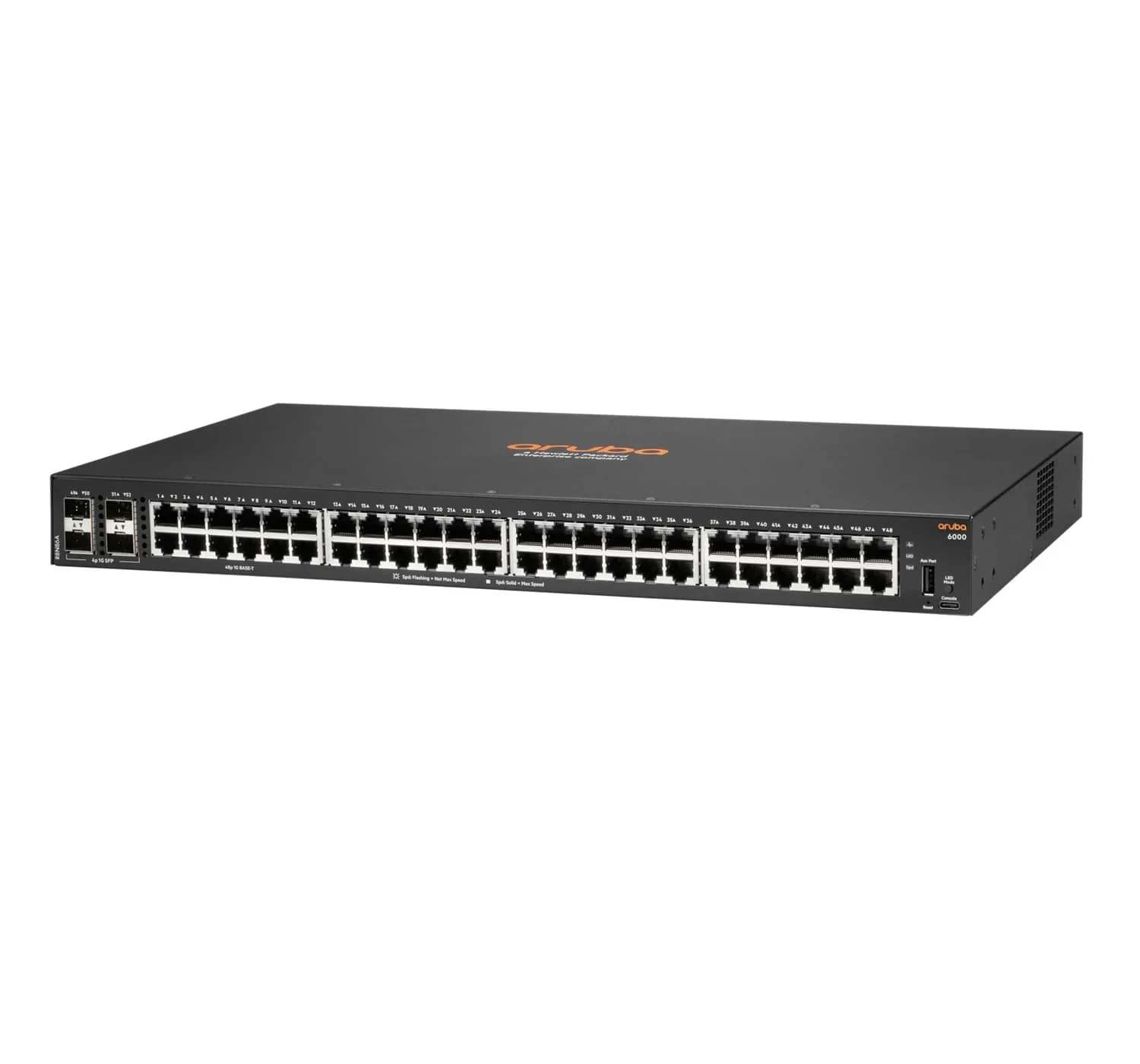 HP Коммутатор HPE Aruba 6000 48G 4SFP Switch (R8N86A) (UA) Тип: Коммутатор; Порты: 4 x SFP;