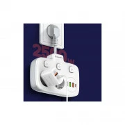 ColorWay CW-CHE24PDW 2 розетки/4USB (CW-CHE24PDW) (UA)