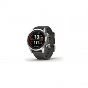 Garmin fenix 7S Pro Solar, Glass, SS w/Graphite band, GPS (010-02776-01) (UA)