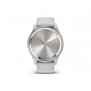 Garmin Vivomove Trend Silver S. Steel Bezel w. Mist Gray Case and S. Band (010-02665-03)