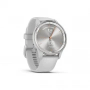 Garmin Vivomove Trend Silver S. Steel Bezel w. Mist Gray Case and S. Band (010-02665-03)