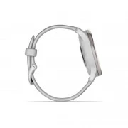 Garmin Vivomove Trend Silver S. Steel Bezel w. Mist Gray Case and S. Band (010-02665-03)