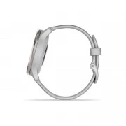 Garmin Vivomove Trend Silver S. Steel Bezel w. Mist Gray Case and S. Band (010-02665-03)