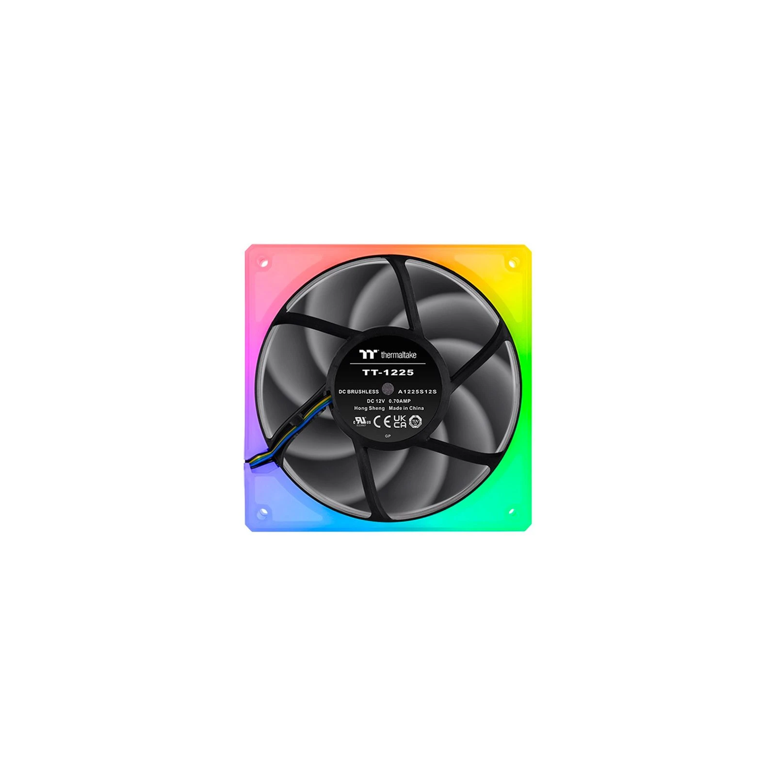 Кулер для корпусу ThermalTake TOUGHFAN 12 RGB Radiator Fan 3Pack (CL-F135-PL12SW-A) (UA) Кількість вентиляторів: 3;