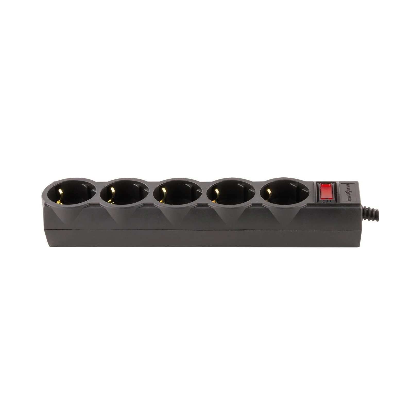 LogicPower LP-X5 PREMIUM, 3m black (9584) (UA) Струм спрацьовування термозапобіжника  16 А