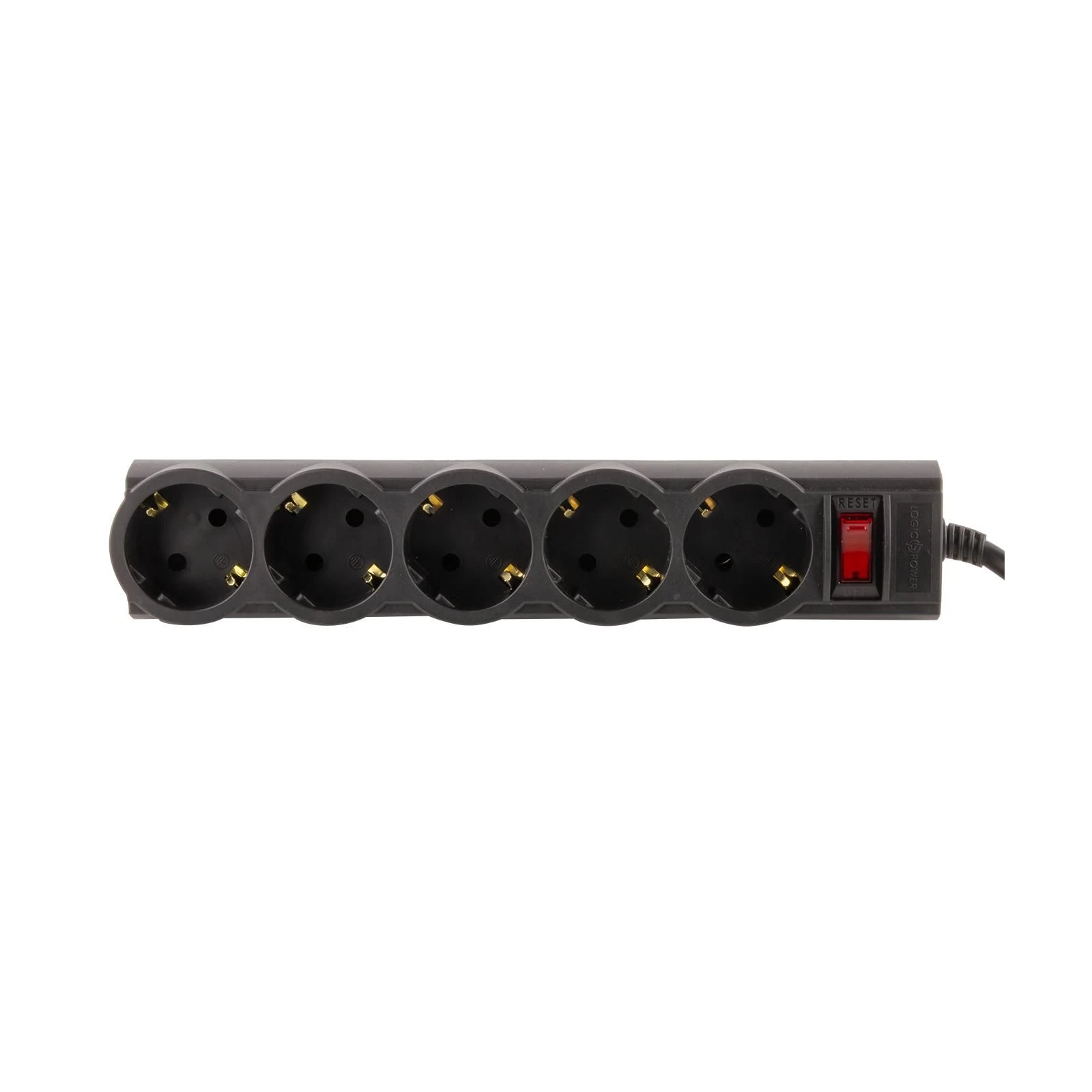 LogicPower LP-X5 PREMIUM, 3m black (9584) (UA) Сумарна потужність підключеного навантаження < 3500 Вт