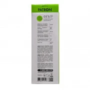 Patron 10 m3*1mm2 (SP-10610) 6 розеток BLACK (EXT-PN-SP-10610) (UA)