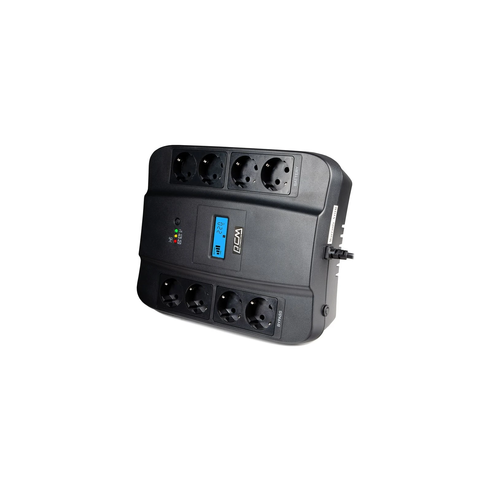 Powercom SPD-1100U LCD, 605W (SPD-1100U.LCD) (UA) Призначення: для домашніх ПК,