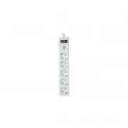 PowerPlant 5м, 5 розеток, USB 2.1A (JY-1056U/5) (PPSA10M50S5U) (UA)