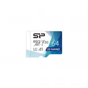 Silicon Power 64Gb microSDXC U3 A1 V30 Superior Color 100R/80W + adapter (SP064GBSTXDU3V20AB) (UA)