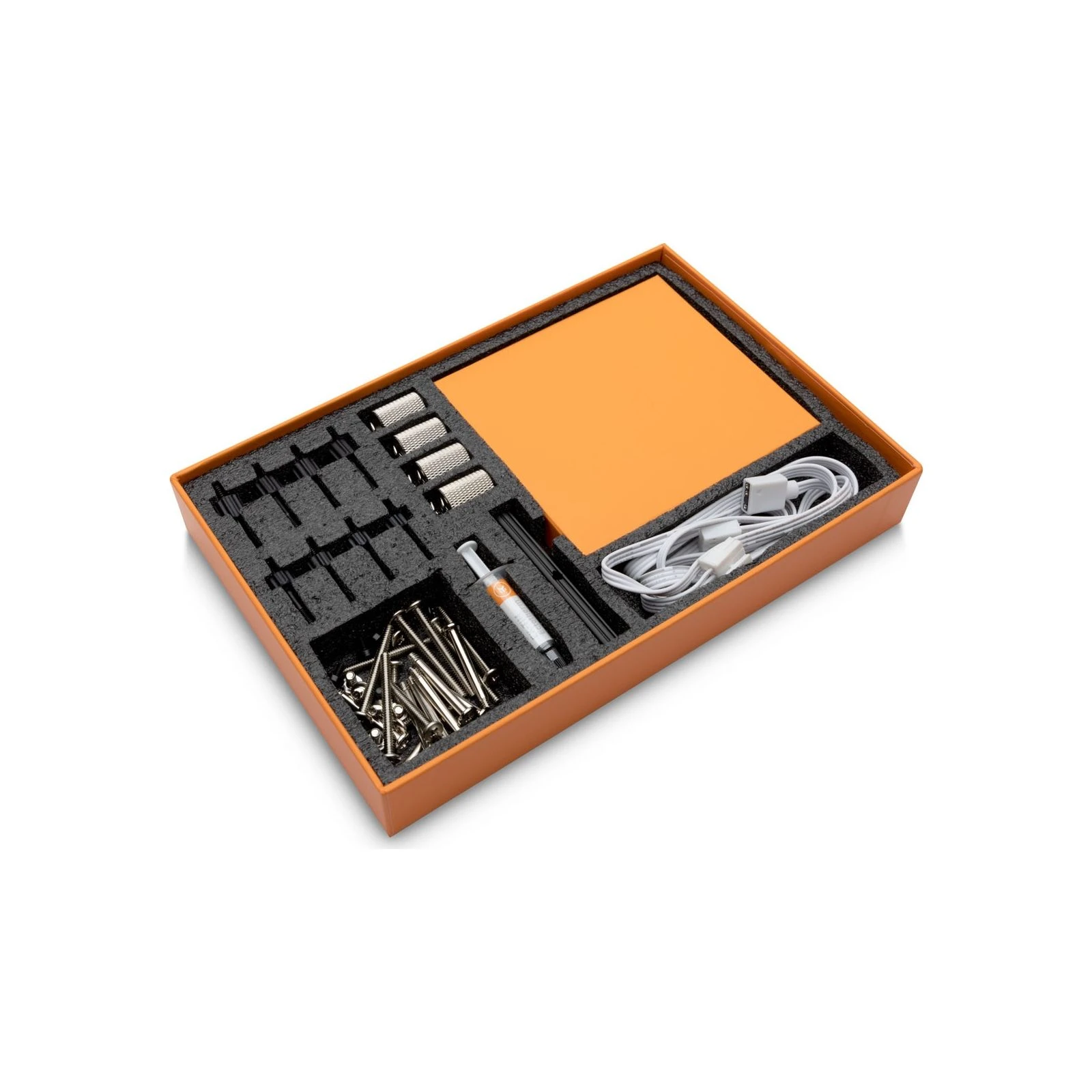 Система водяного охлаждения Ekwb EK-Nucleus AIO CR240 Lux D-RGB - White (3831109897843) (UA) Для процессоров: INTEL, AMD; Сокет: AM5,