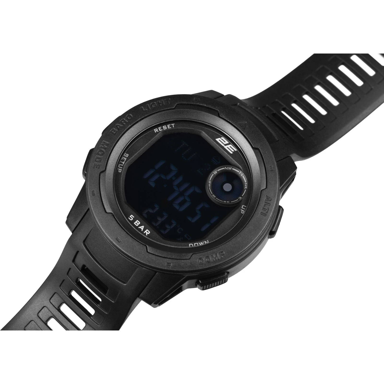 2E Delta X Black (2E-TCW10BK) (UA) Форма часов круглые