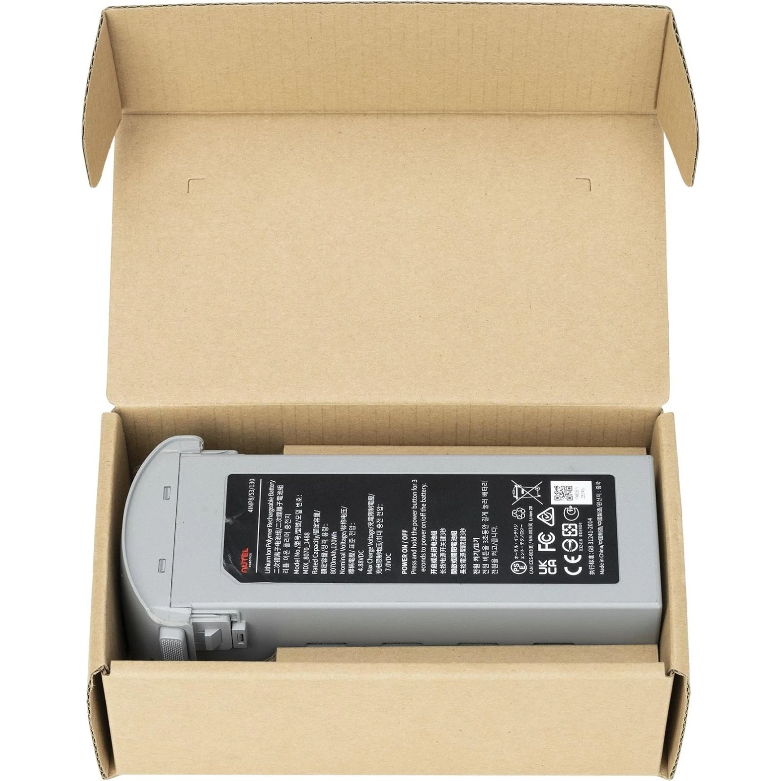 Акумулятор AUTEL Акумулятор для Autel EVO MAX 4T (102002188) Тип акумулятора LiPo 4S