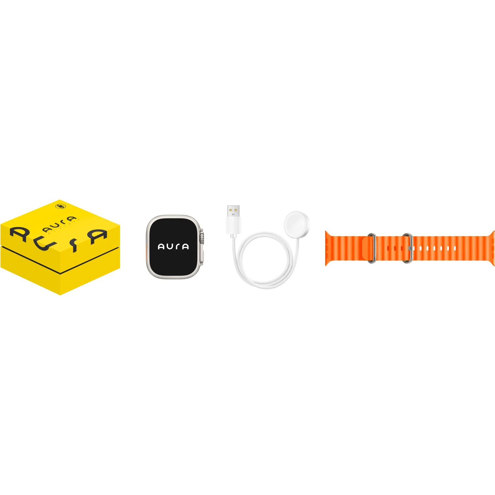 AURA X4 ProMax 53mm Orange (SWAX453O) (UA) Тип: универсальные; Форма часов: