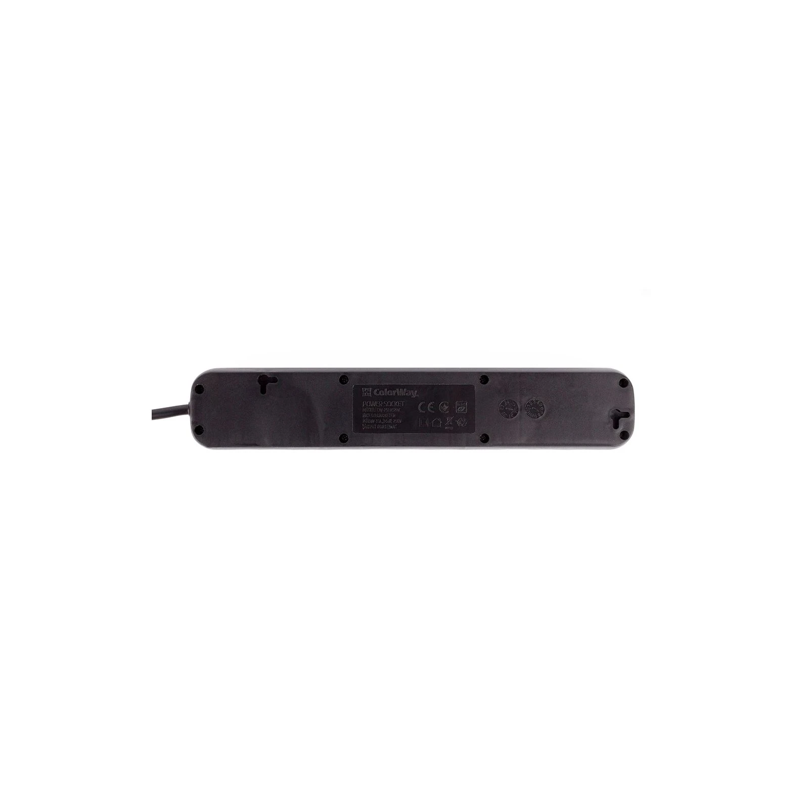 ColorWay CW-PSEA42BK/2M black (CW-PSEA42BK) (UA) З захистом від перенапруги так