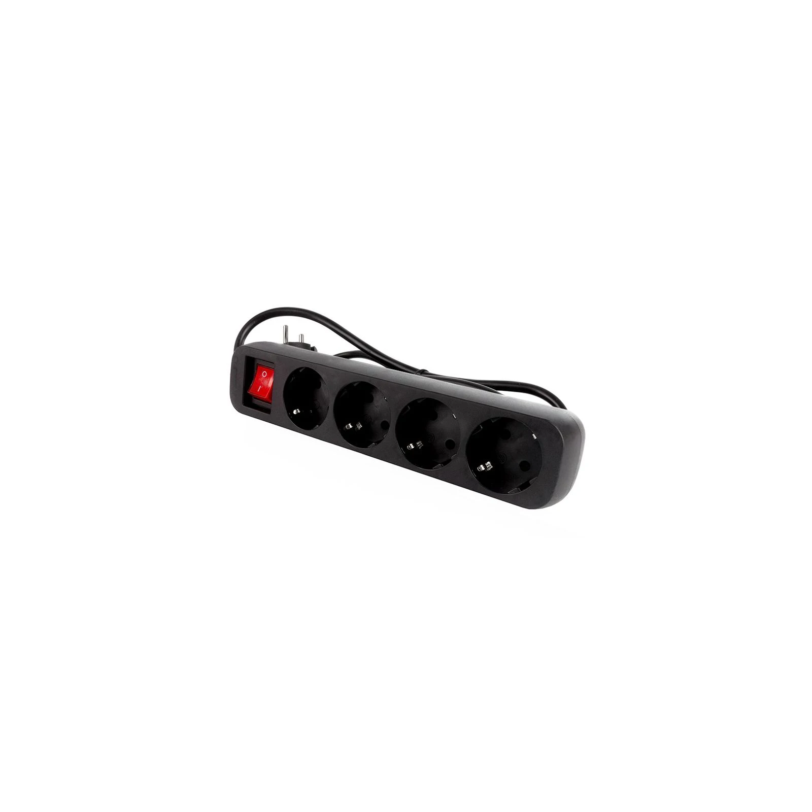 ColorWay CW-PSEA42BK/2M black (CW-PSEA42BK) (UA) Особливості контакт заземлення, 1 двоконтактний вимикач, кріплення на стіну