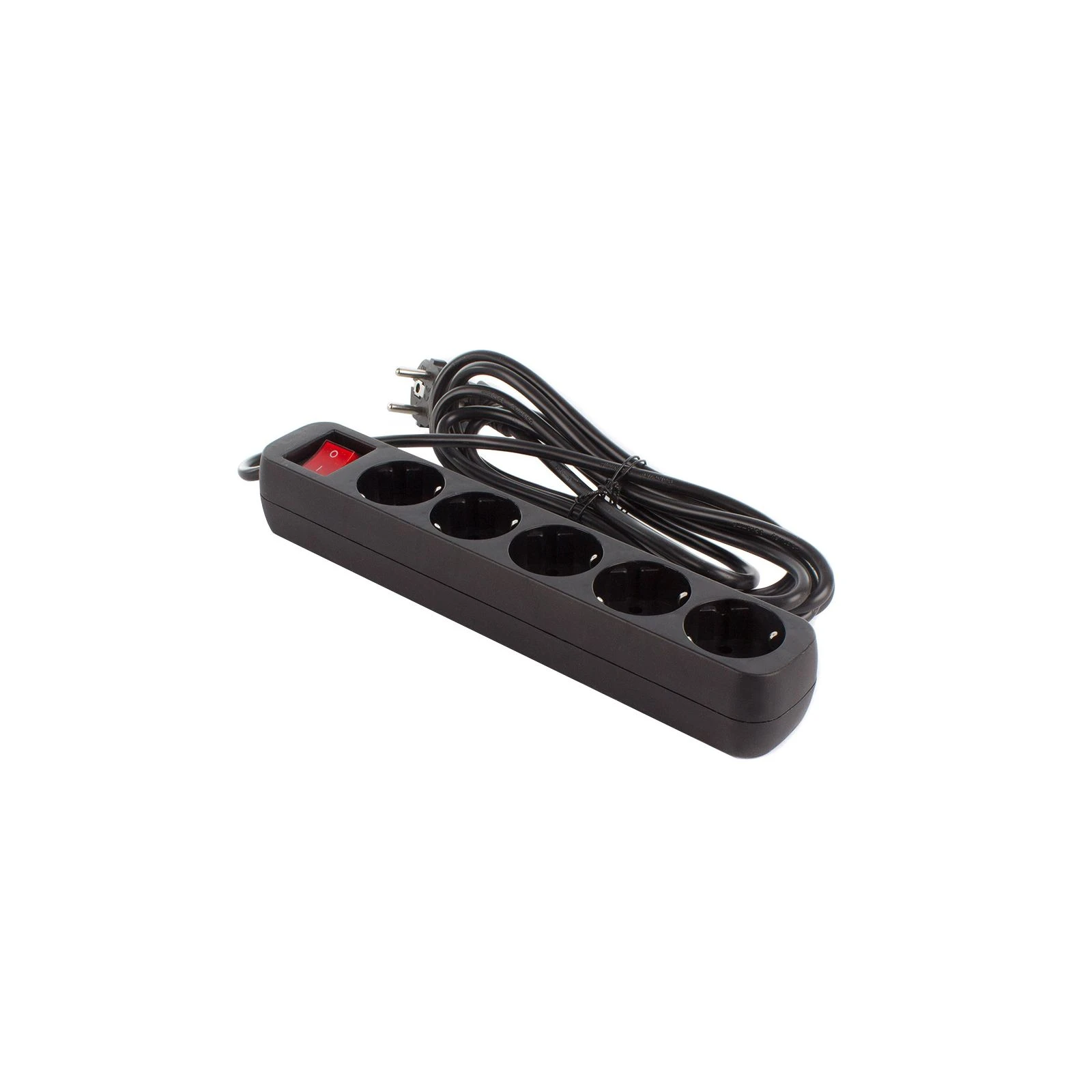 ColorWay CW-PSEA53BK, 5 розеток/ 3M black (CW-PSEA53BK) (UA) Ток срабатывания термопредохранителя 10 А