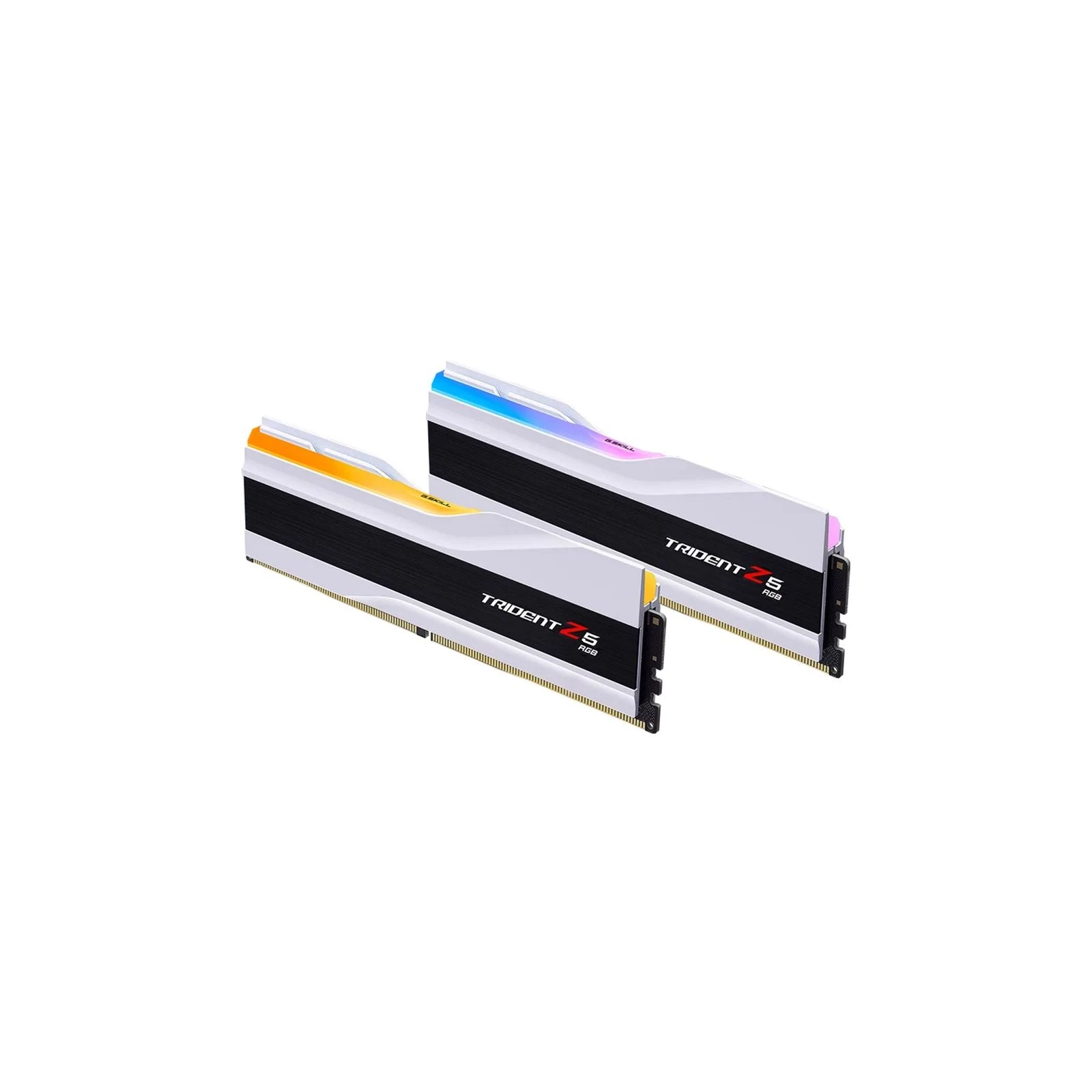 DDR5 32GB (2x16GB) 6000 MHz Trident Z5 RGB White G.Skill (F5-6000J3636F16GX2-TZ5RW) (UA) Тип памяти: DDR5; Объем памяти: 32
