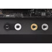 Фитинг для СВО Ekwb EK-Quantum Torque Pass-Through G1/4 - Nickel (3831109905449) (UA)