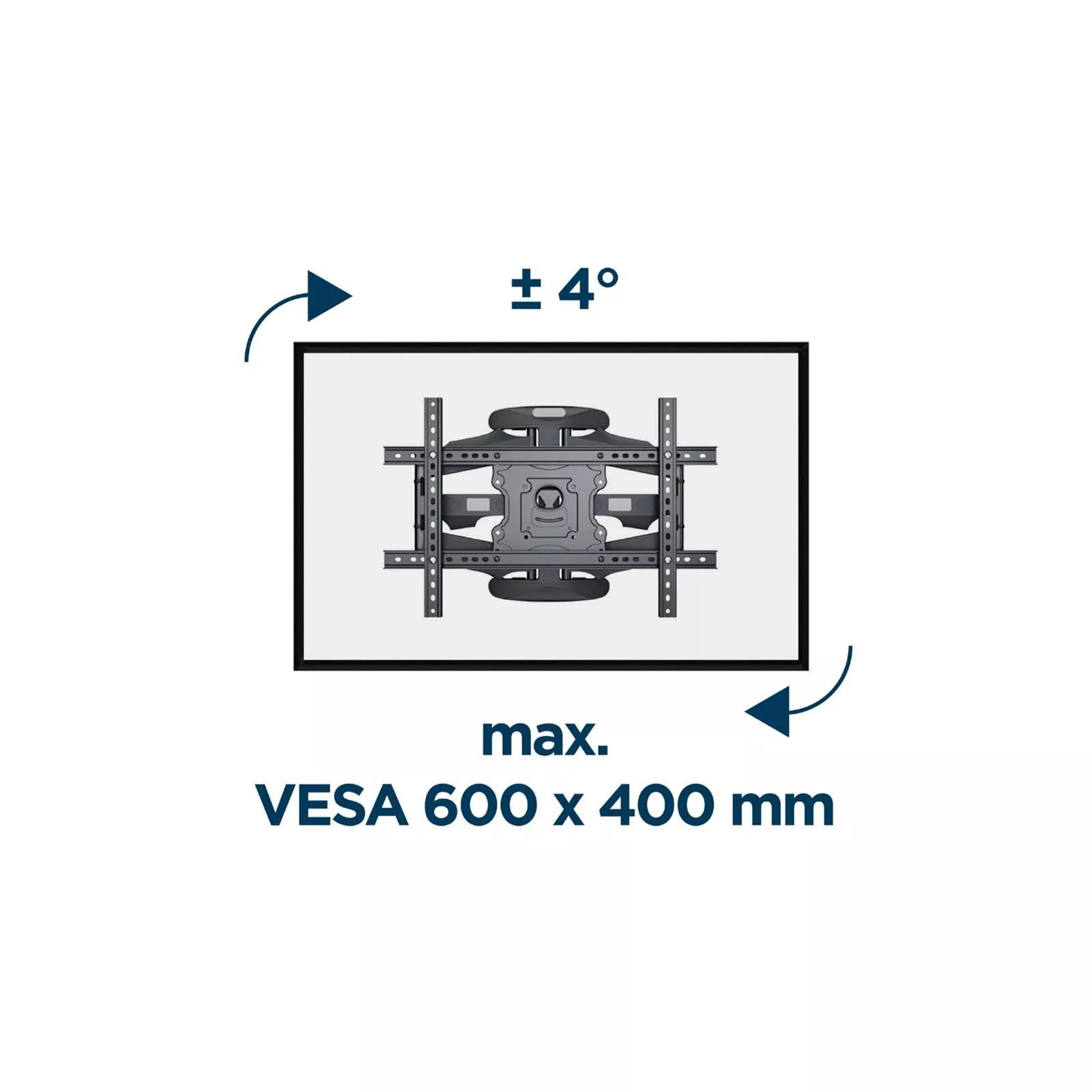 Gembird WM-75ST-01 (UA) Минимальная поддерживаемая диагональ 32