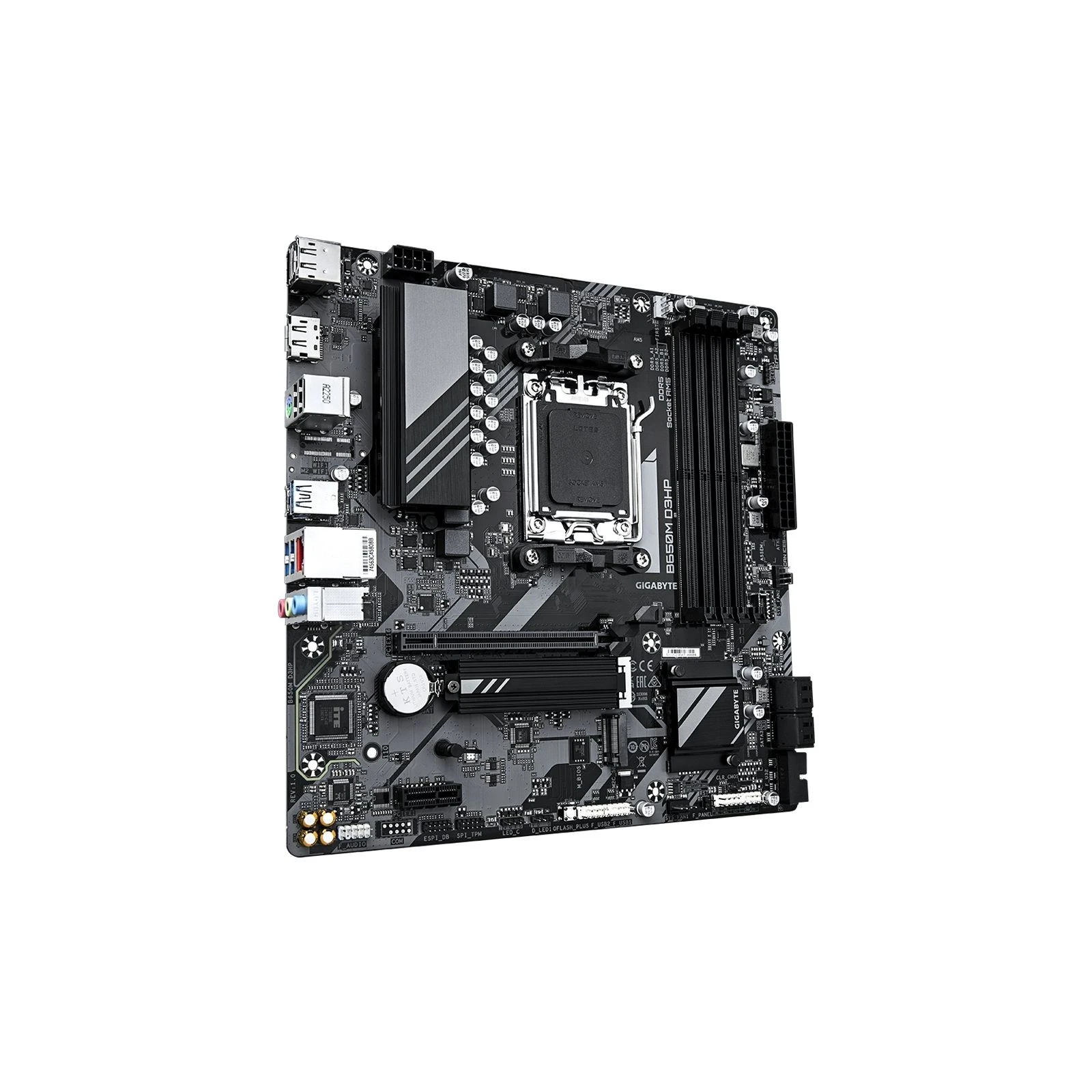 GIGABYTE B650M D3HP (UA) Призначення: звичайна; Сокет: AM5;