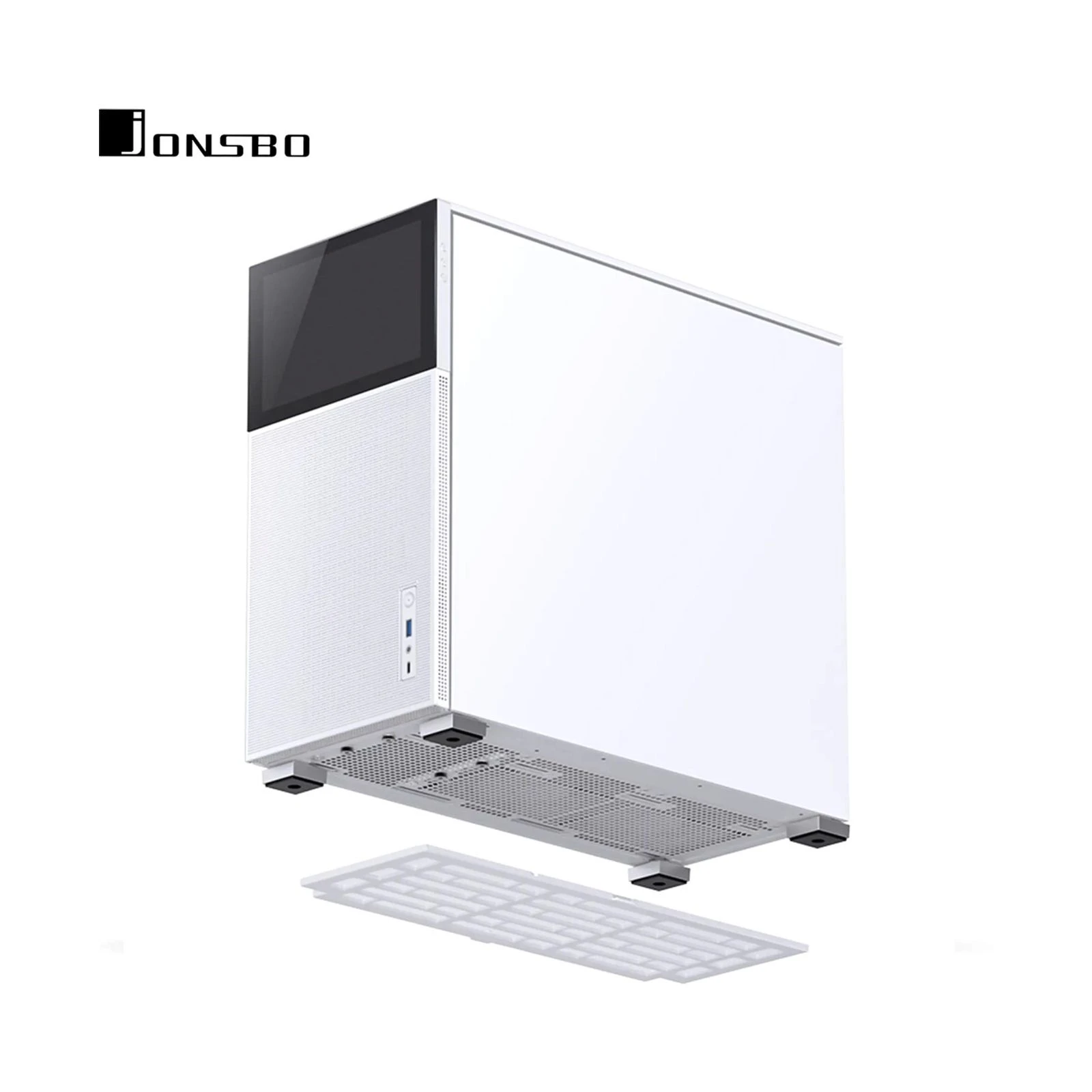 JONSBO D41 MESH SC White (UA) Кількість внутрішніх відсіків 3.5 2