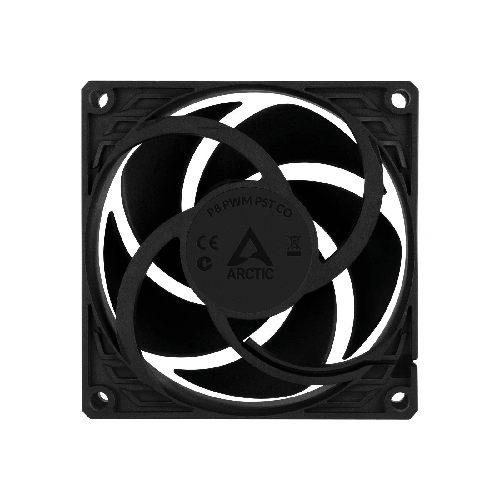 Кулер для корпусу Arctic P8 PWM PST CO (Black) (ACFAN00151A) (UA) Тип підшипника подвійний кульковий підшипник