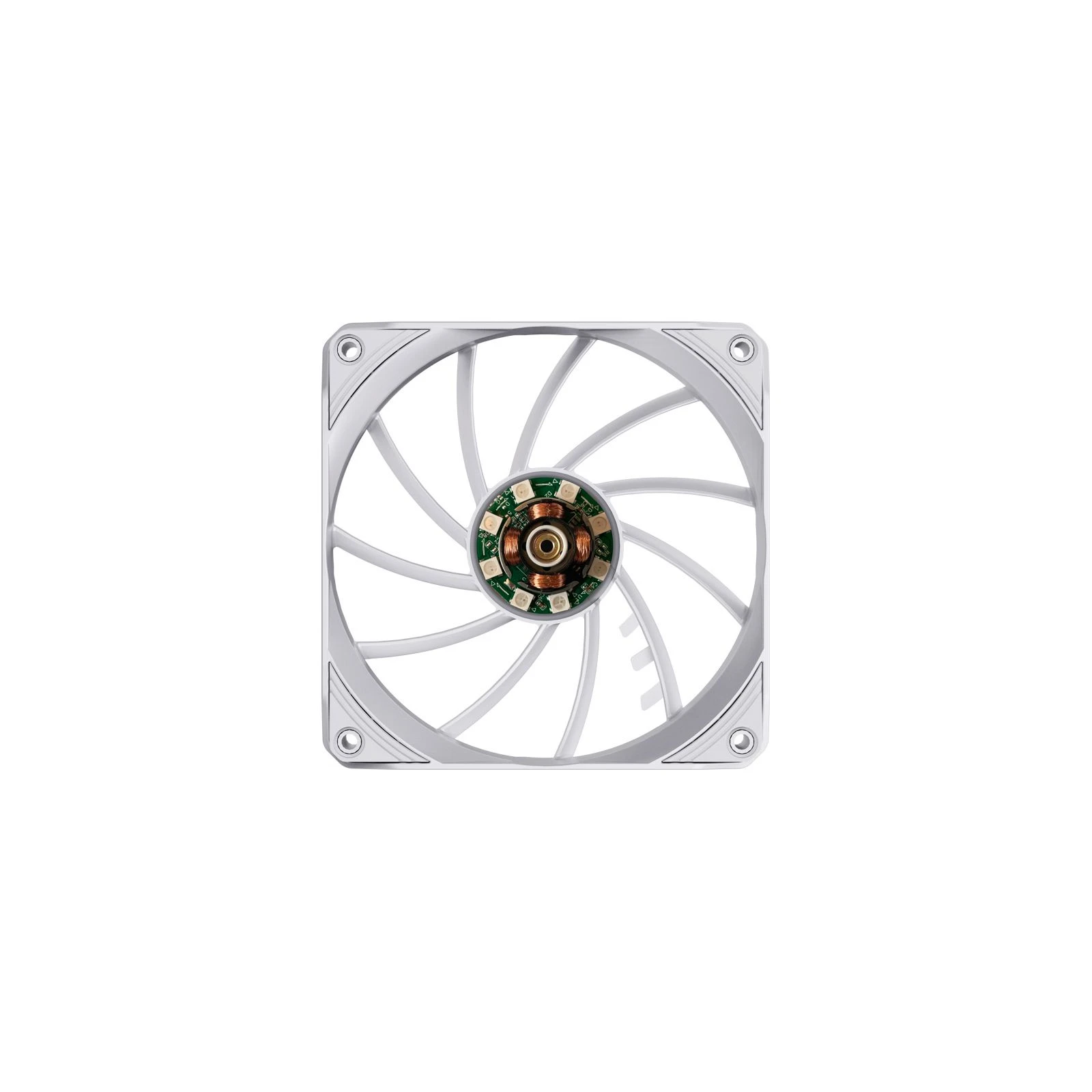 Кулер для процесора JONSBO PISA A5 White (UA) Для процесорів: INTEL, AMD; Сокет: AM5,