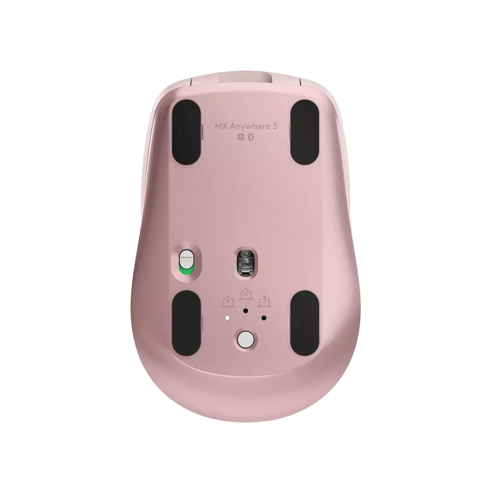 Logitech MX Anywhere 3S Wireless/Bluetooth Rose (910-006931) Тип: Безшумні, Портативні;