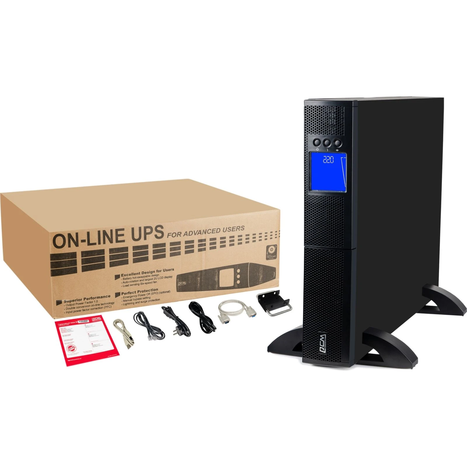 Powercom SNT-2000 (SNT.2000IEC) (UA) Призначення: для серверних